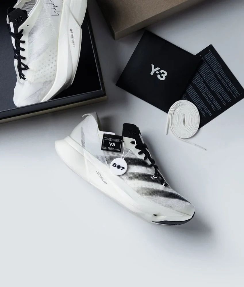 Y3 x Adidas Adizero Adios Pro 3 White