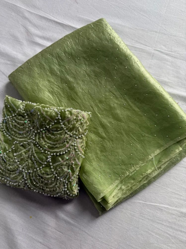 Fendy Sattin Dual Shad Saree