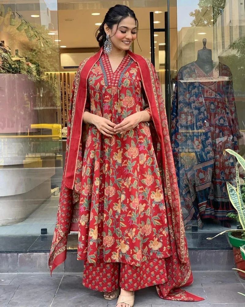 Kurta Pant Dupatta Set