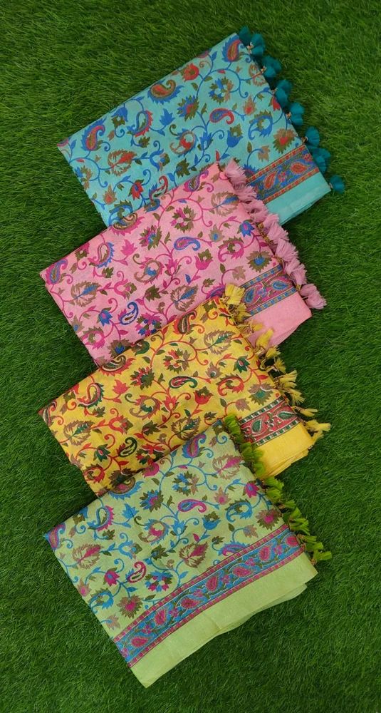 Cotton handloom sarees