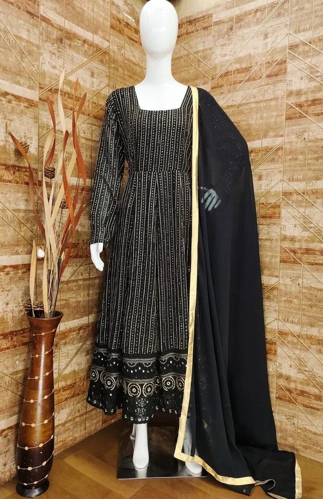 Ladies Georgette Gown