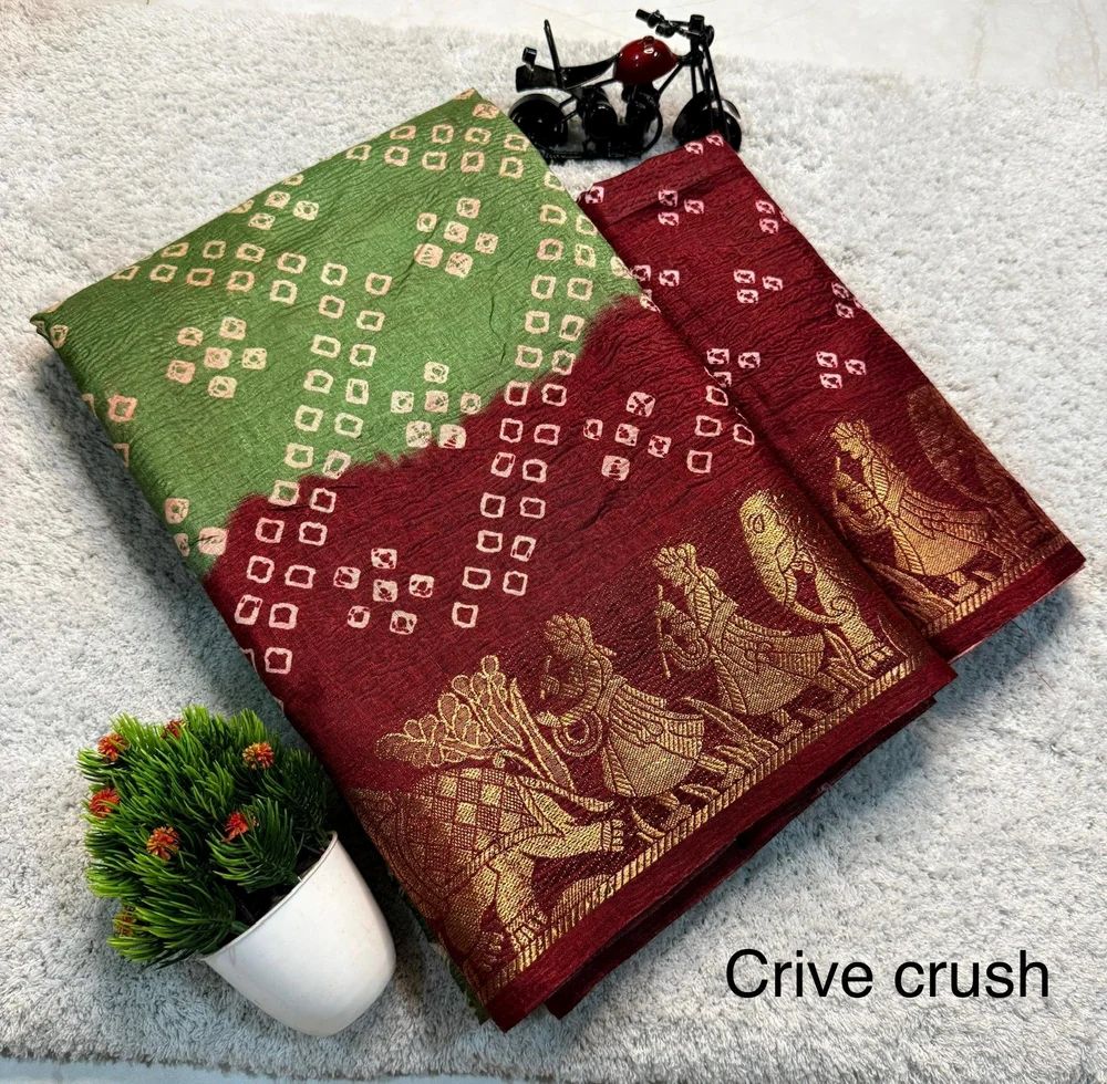 Crushed Saree