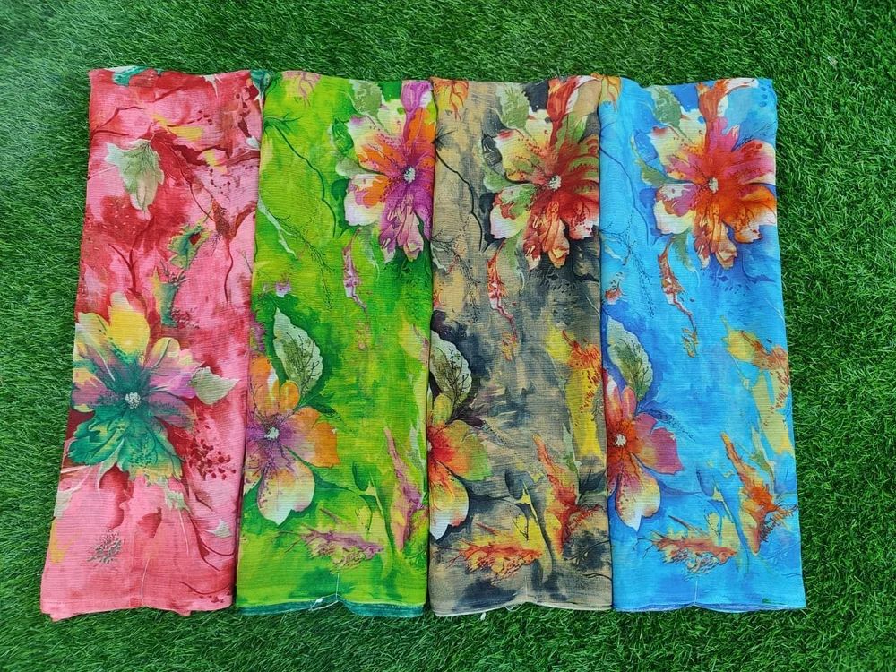 Georgette Printed Sarees