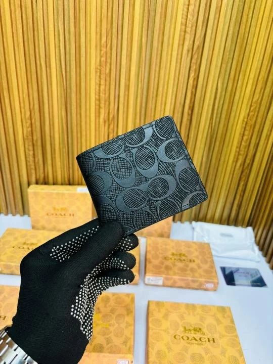 14 COAC_H FULL BLACK PREMIUM QUALITY WALLET