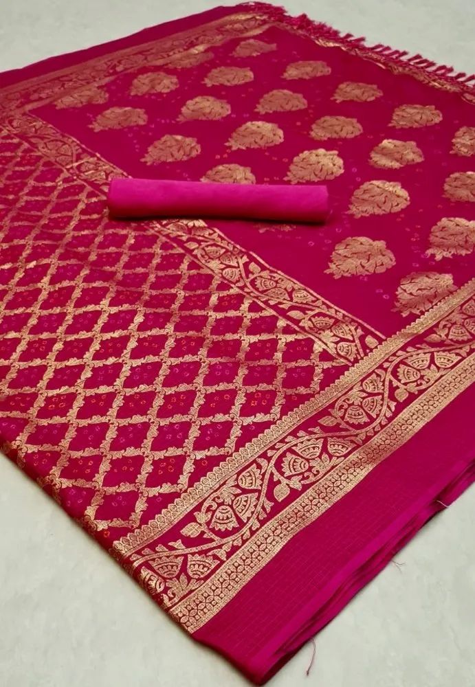 Banarasi Silk saree with rich pallu