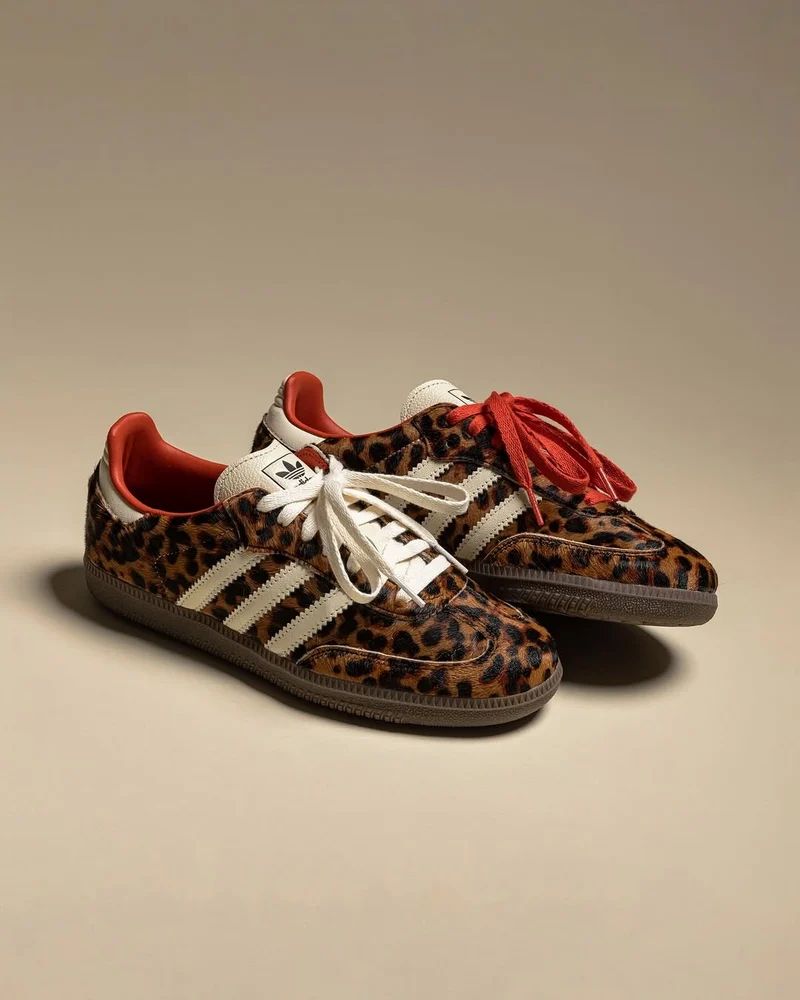 Adidas Samba Og Preloved Red Leopards