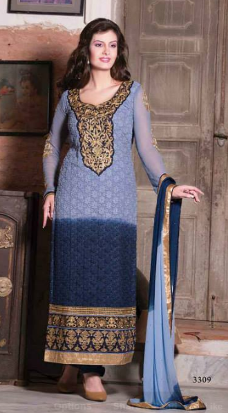 Georgette Suits D No 3309