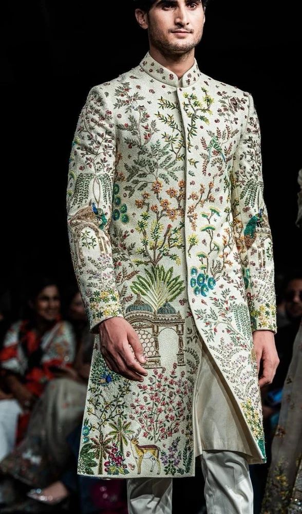Men's Ethnic Sherwani Fabric