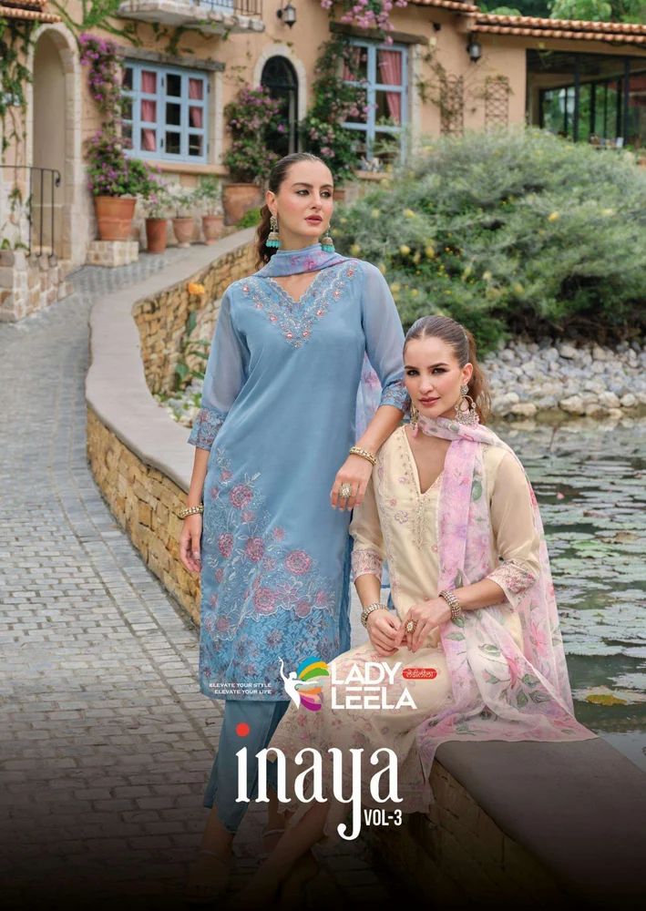 Organza Designer Suits