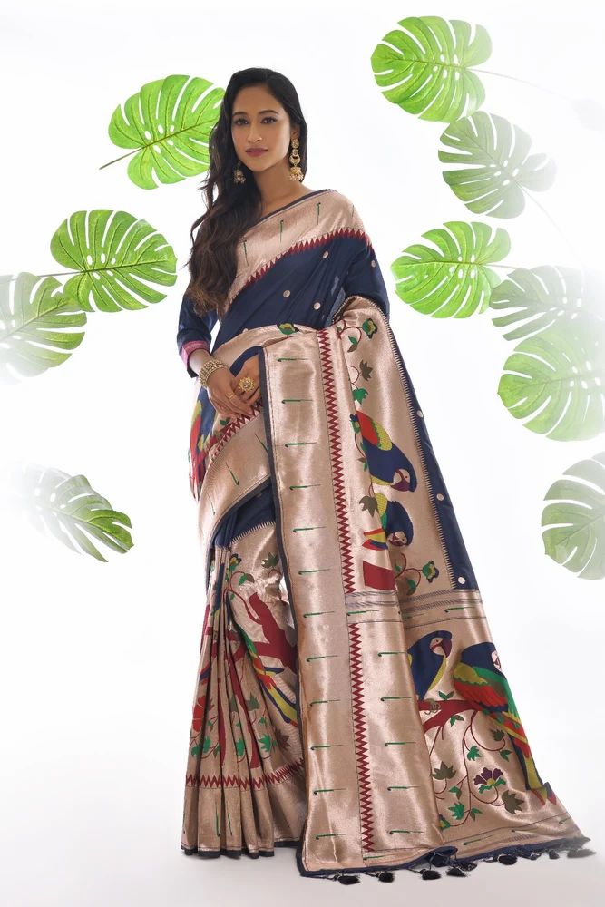 Ladies Woven Paithani Saree