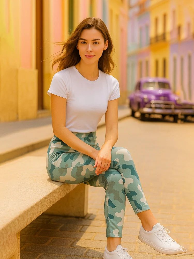 Women's Stretchable Cotton Lycra Blend Jegging, Printed Pants For Women, Casual Lycra Legging
