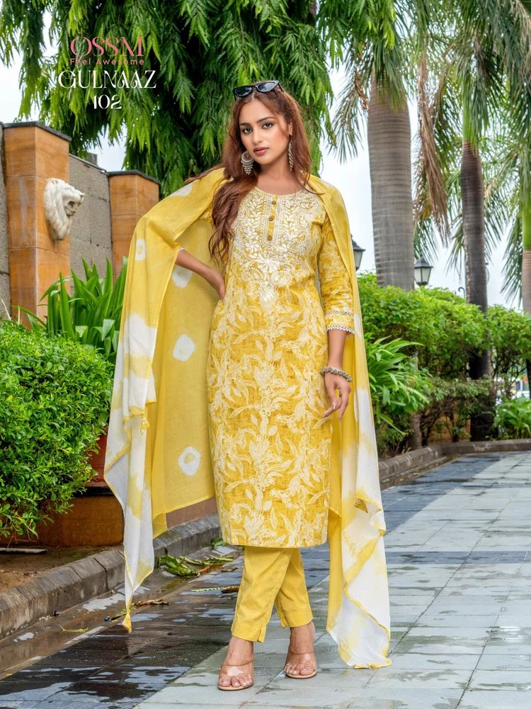 Printed Kurti Pant Set