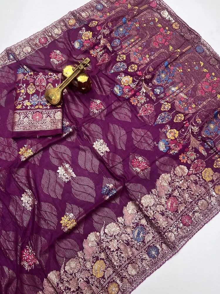 Soft Dolla Viscose Silk Saree