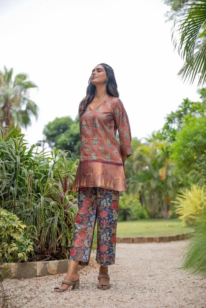 Creative Contrast Co-ord Set
