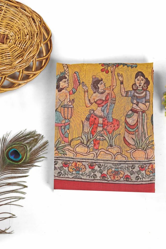Vasantika Handloom Cotton Silk Saree
