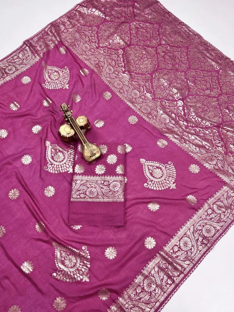 Soft Dolla Viscose Silk Saree