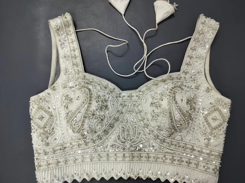 Fancy Embroidered Blouse Fabric