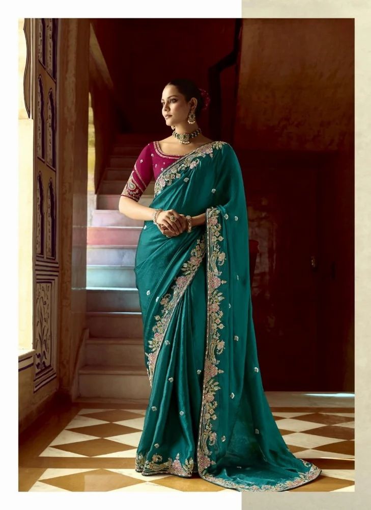 Fancy Hand Work Sarees