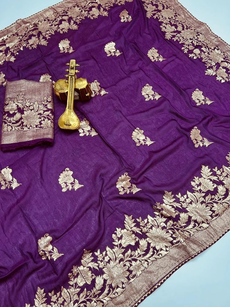 Soft Dolla Viscose Silk Saree