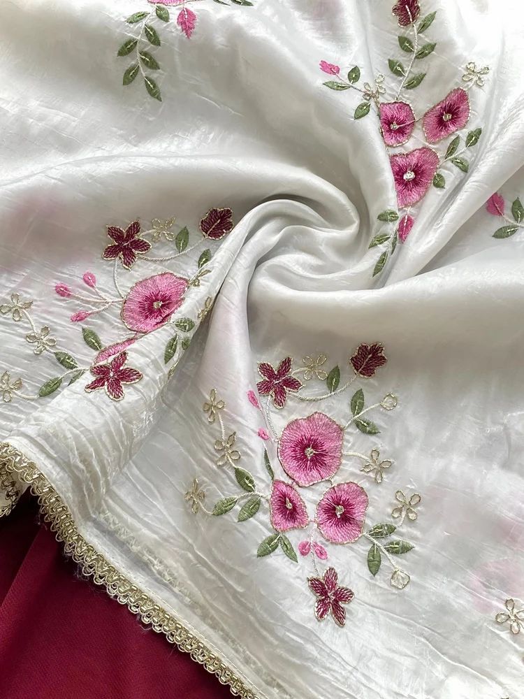 Soft Crushed Sarees