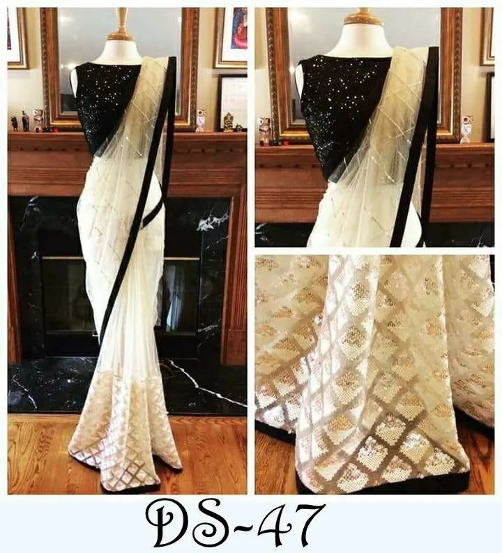 Mono Net Saree