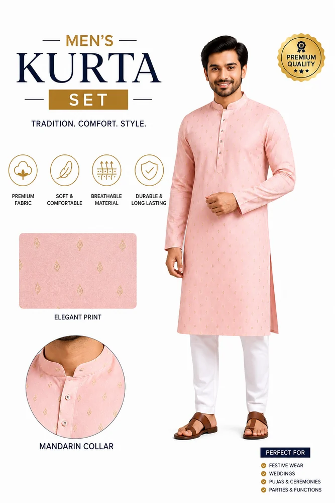 Men Cotton Kurta