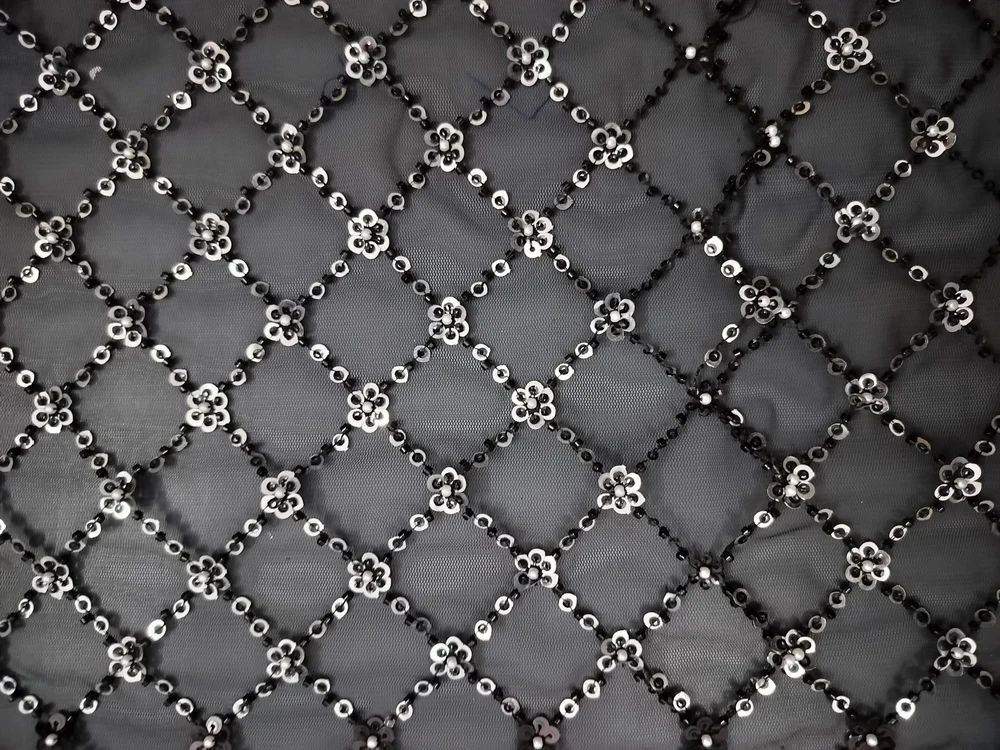 Pearls Beaded Fabrics