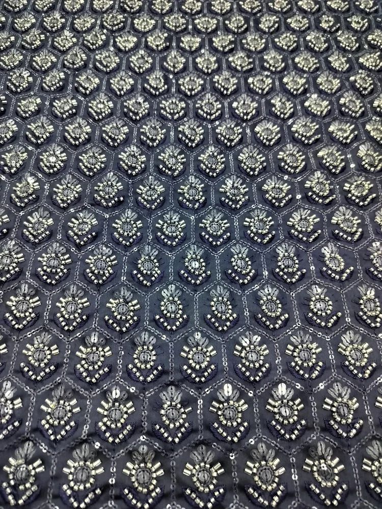 Designer All Over Embroidered Fabrics