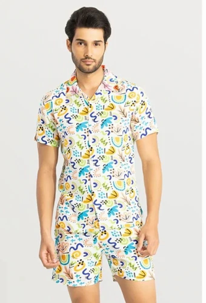 Large Polyester Men Co Ord Set