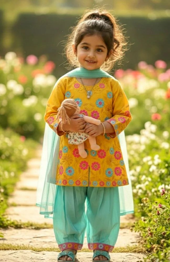 Girls Kids Ethnic Wear