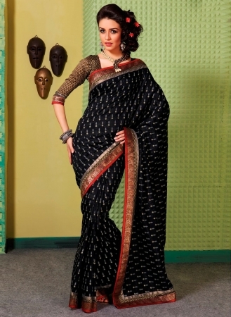 Raw Silk Saree (MUM0040485)