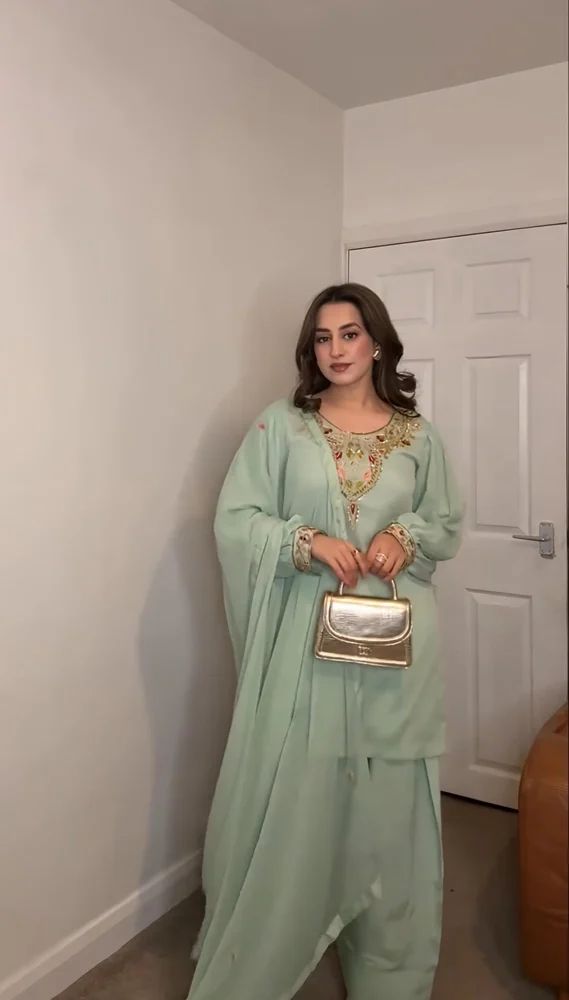 Top-Plazzo and Dupatta