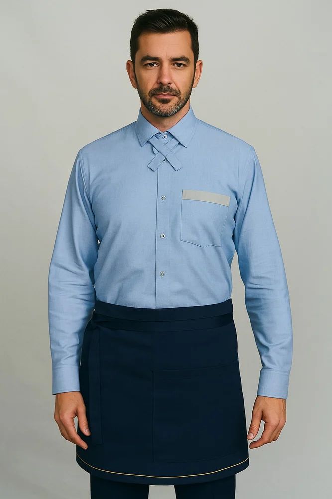 Poly Cotton Waiter Uniform Shirt