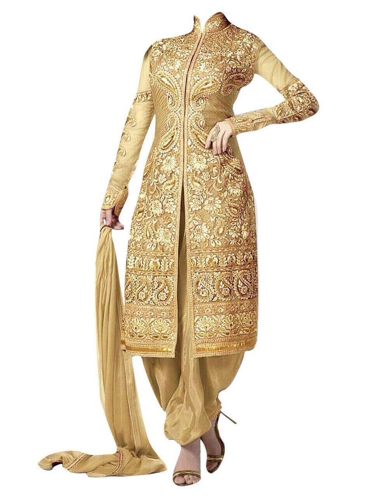 Ladies Golden Suit