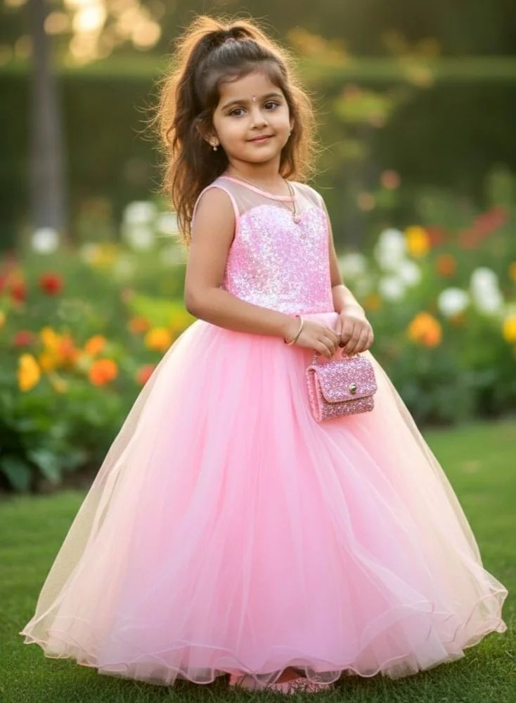 Kids Party Wear Dress For Girls