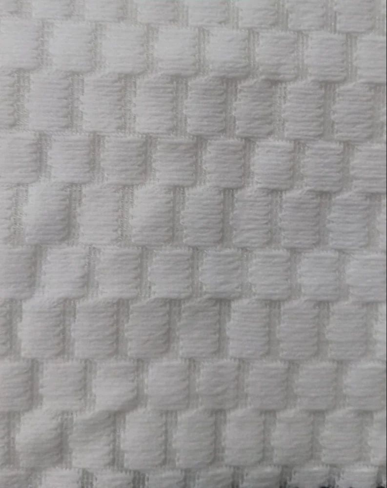White Polyestser Knitted RFD FabriC