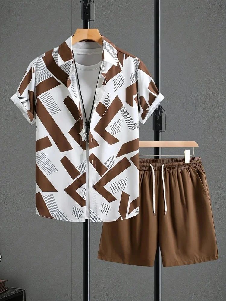 XL Polyester Men Co Ord Set
