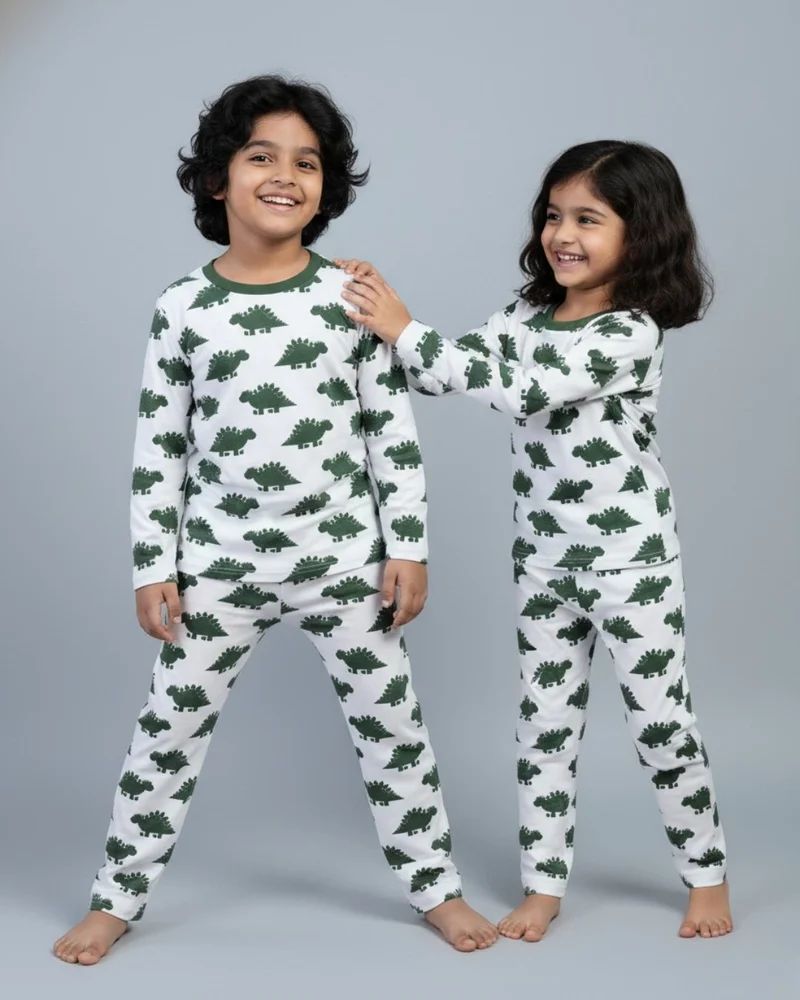 Full Sleeves  T-Shirt & Pyjama Set