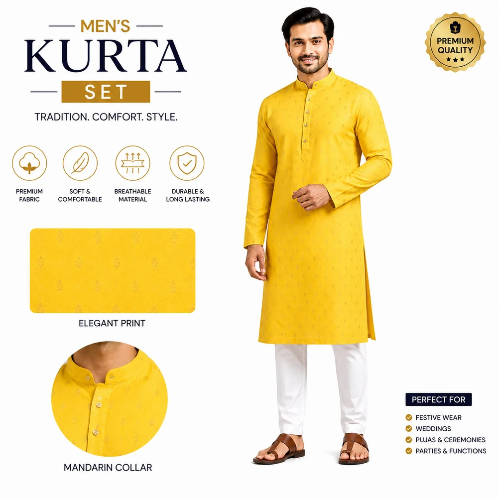 Men Cotton Kurta