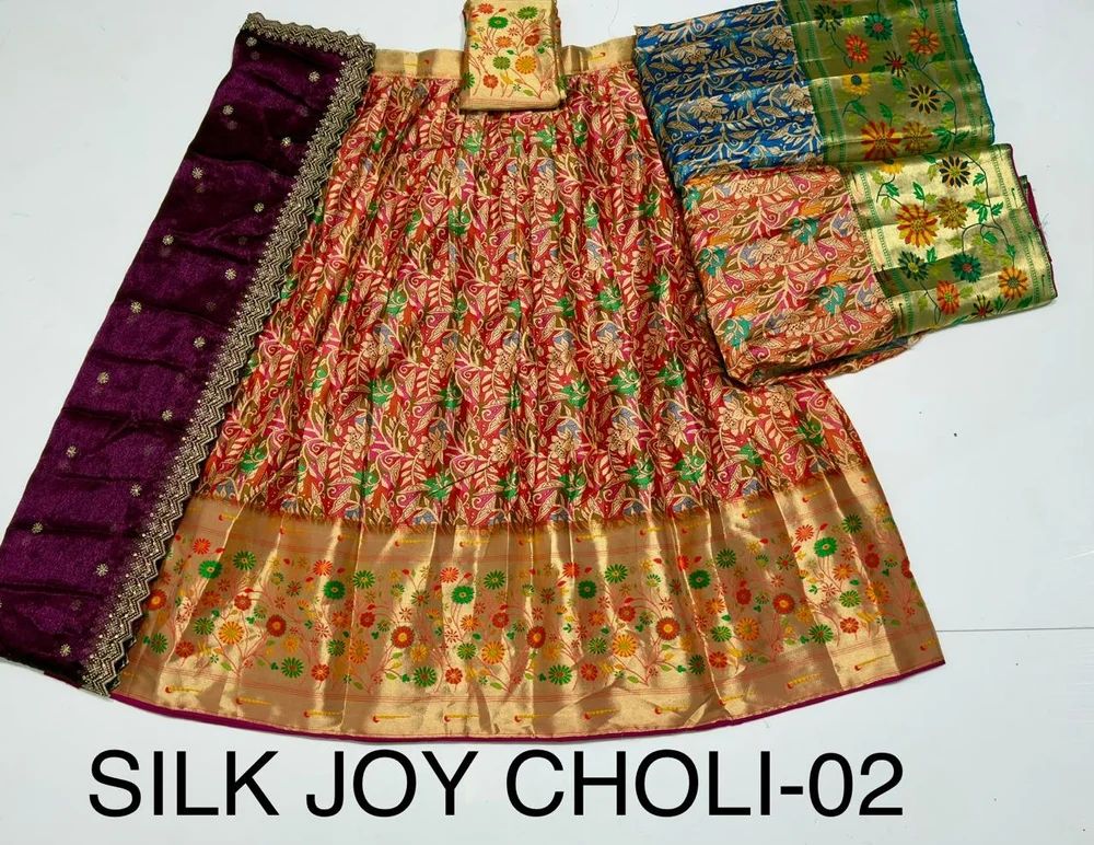 Designer Silk Lehenga Choli