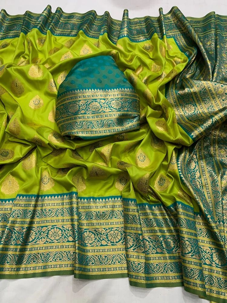 Paithani pattu silk saree