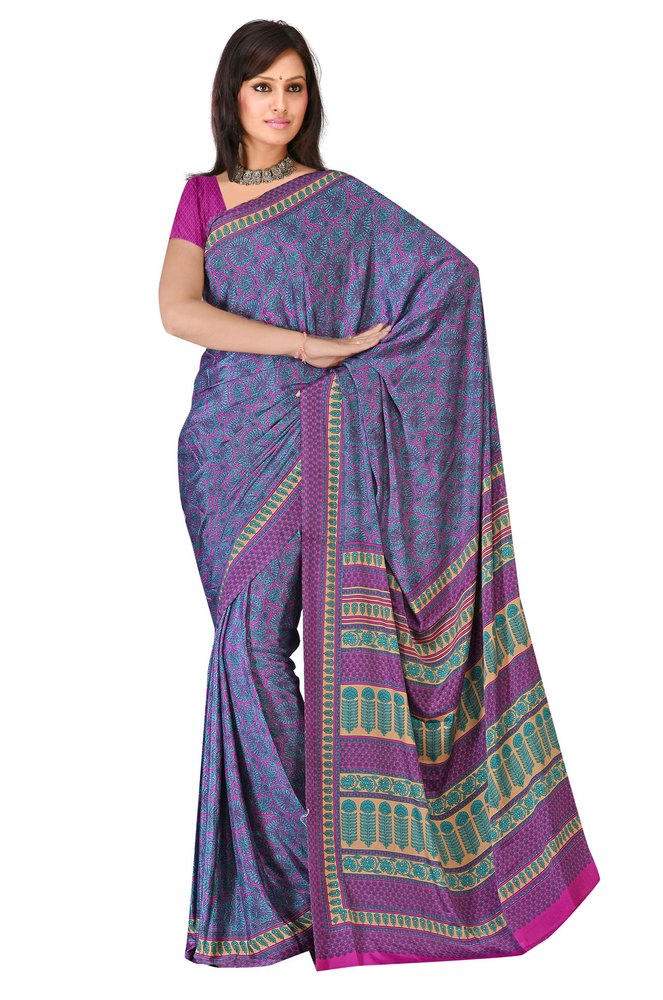 Silk Printed Saree