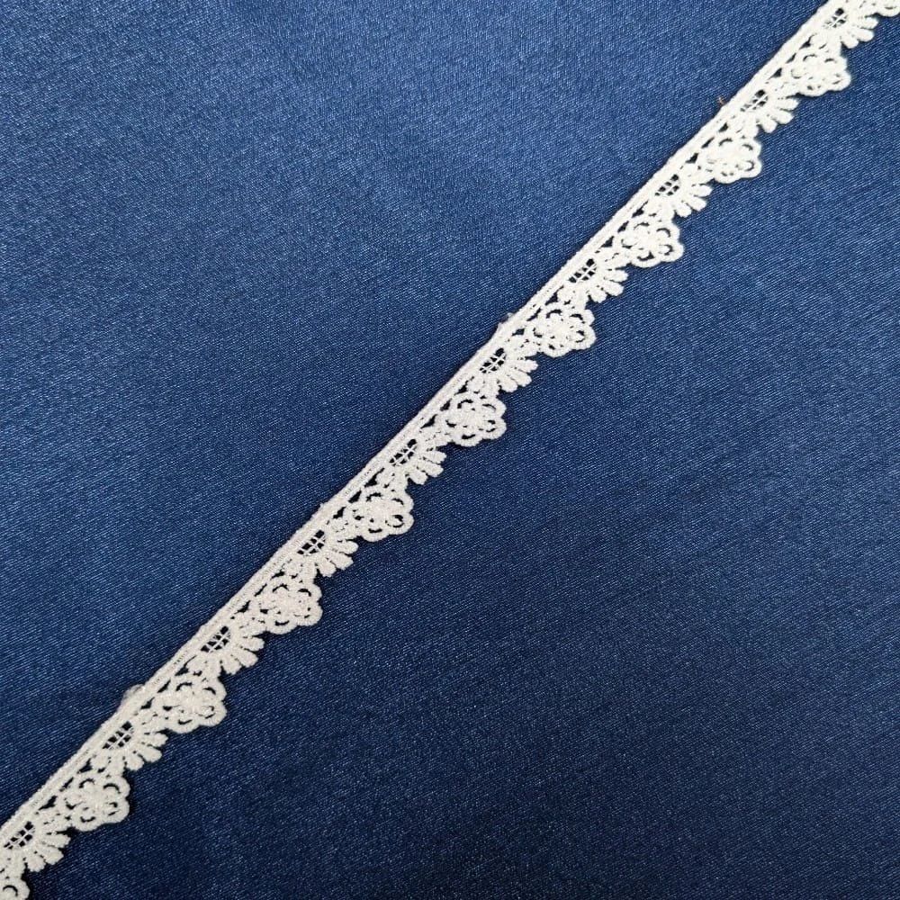 0.25 Inch White GPO Lace