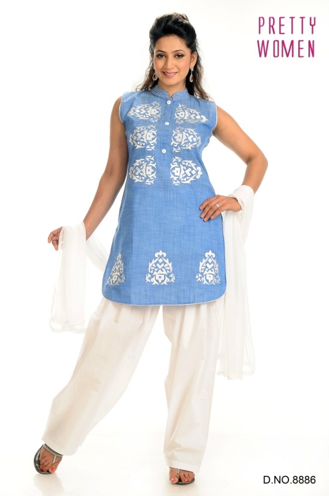Denim Salwar Kameez