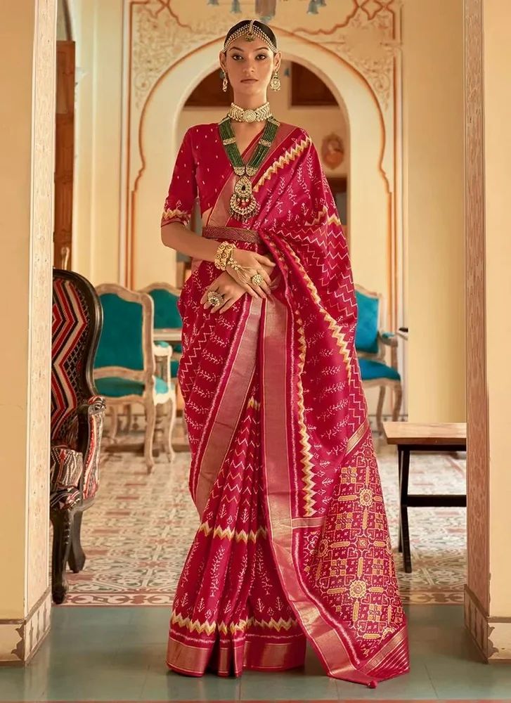 Rewaa Patola Paithani Saree