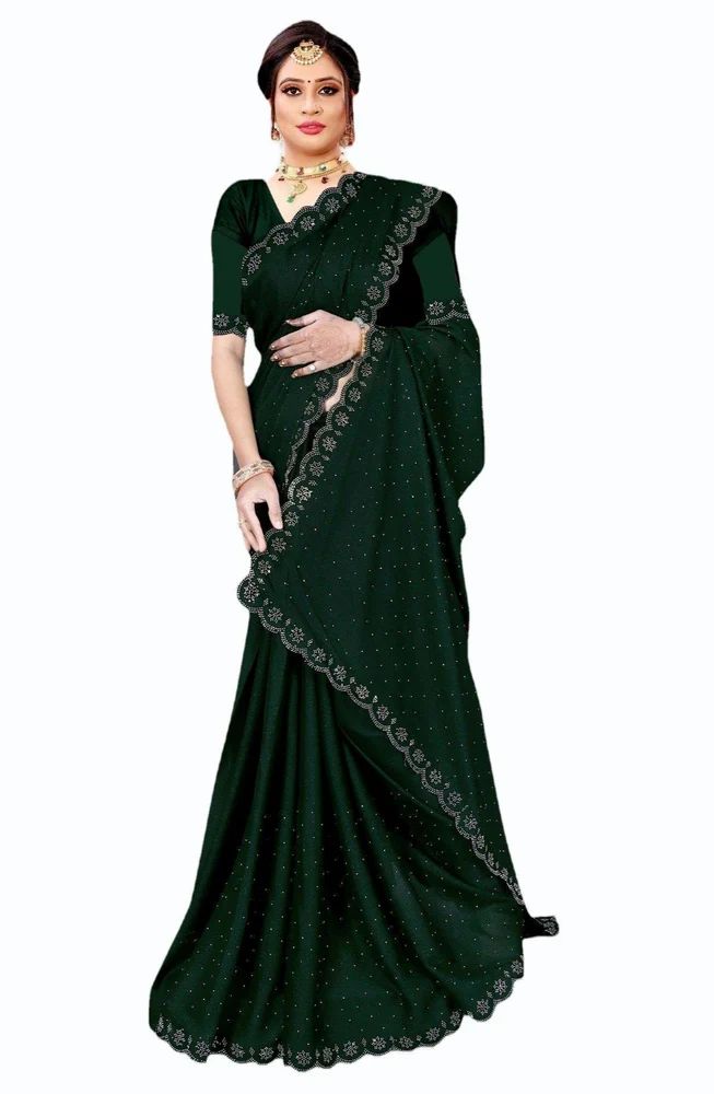 Georgette Embroidery Saree