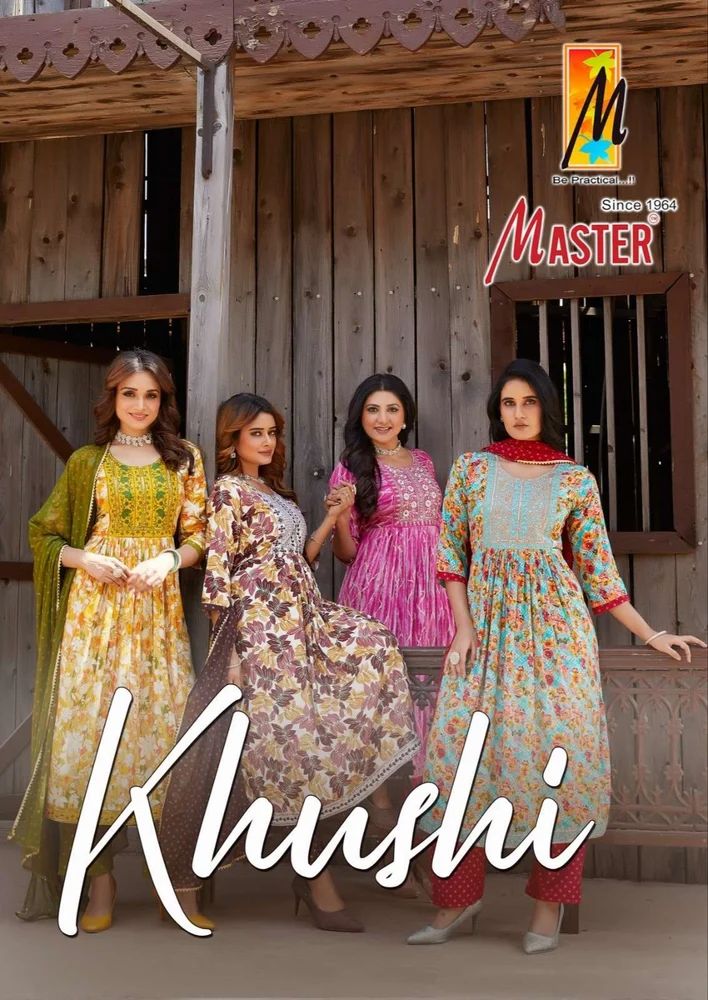 Naira Cut Kurti Set
