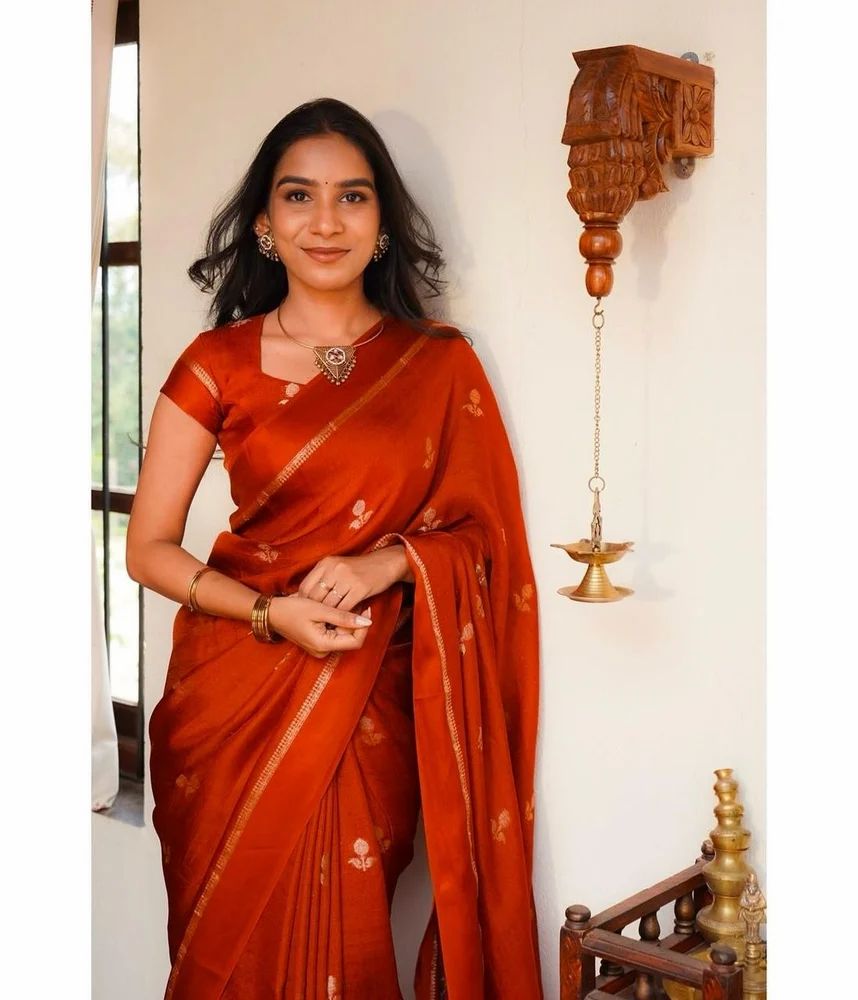 Pure Viscose Khadi Silk Saree