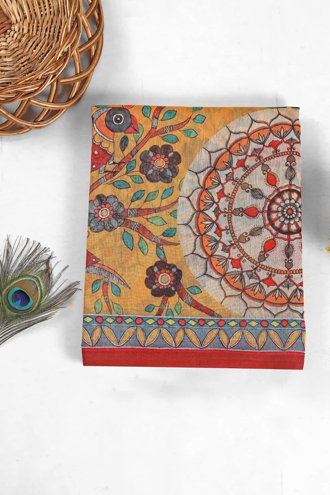 pushp vatika chanderi saree