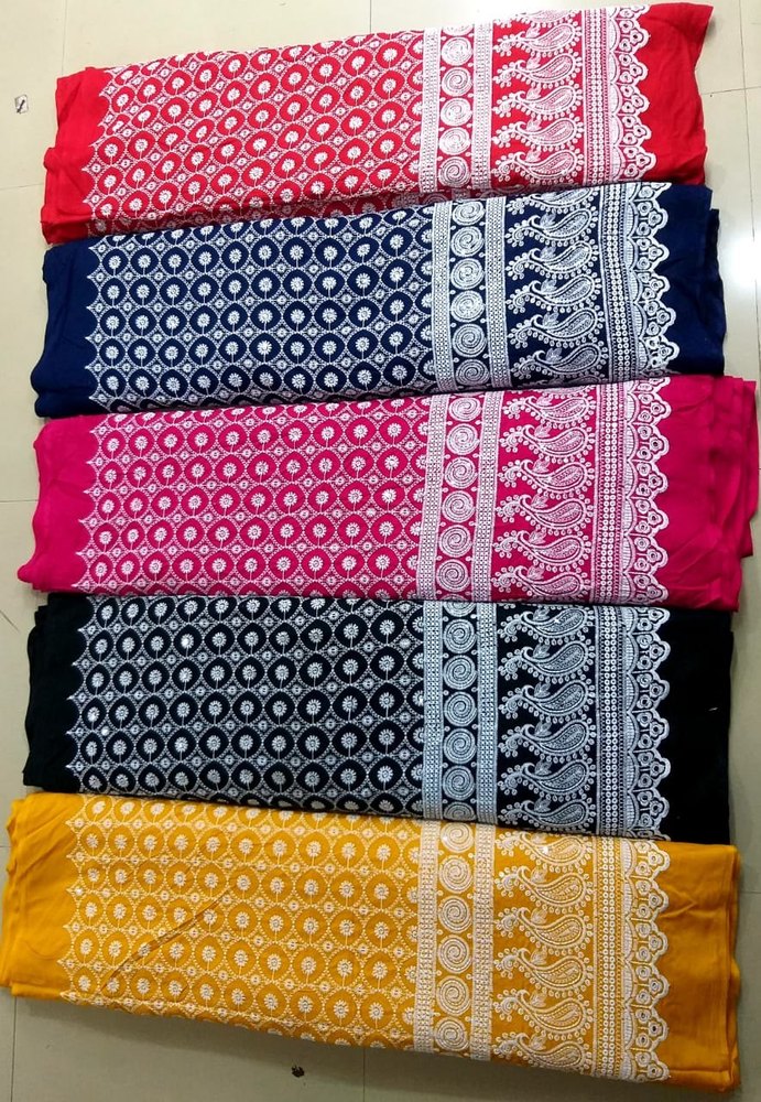 Rayon Palazzo Chicken Fabric